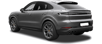 Porsche Cayenne Coupe leasing - rear angle - DirectLease
